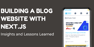 Creación de una página web de blog con Next.js