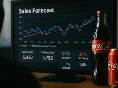 Pronóstico de ventas basado en aprendizaje automático de Coca Cola